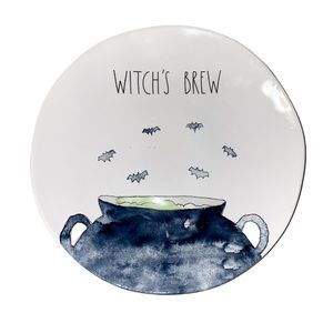 🦖”4” RAE DUNN WITCH 🧙‍♀️ BREW DINNER PLATES